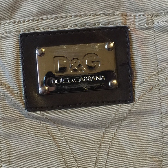 Dolce & Gabbana Denim - DOLCE AND GABBANA JEANS BEIGE COTTON SIZE 25